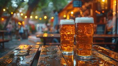 国产啤酒制作视频素材库